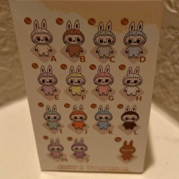 Authentic PopMart Labubu The Monsters Pin for Love Series “I” Aqua Plush Pendant - Picture 10 of 14